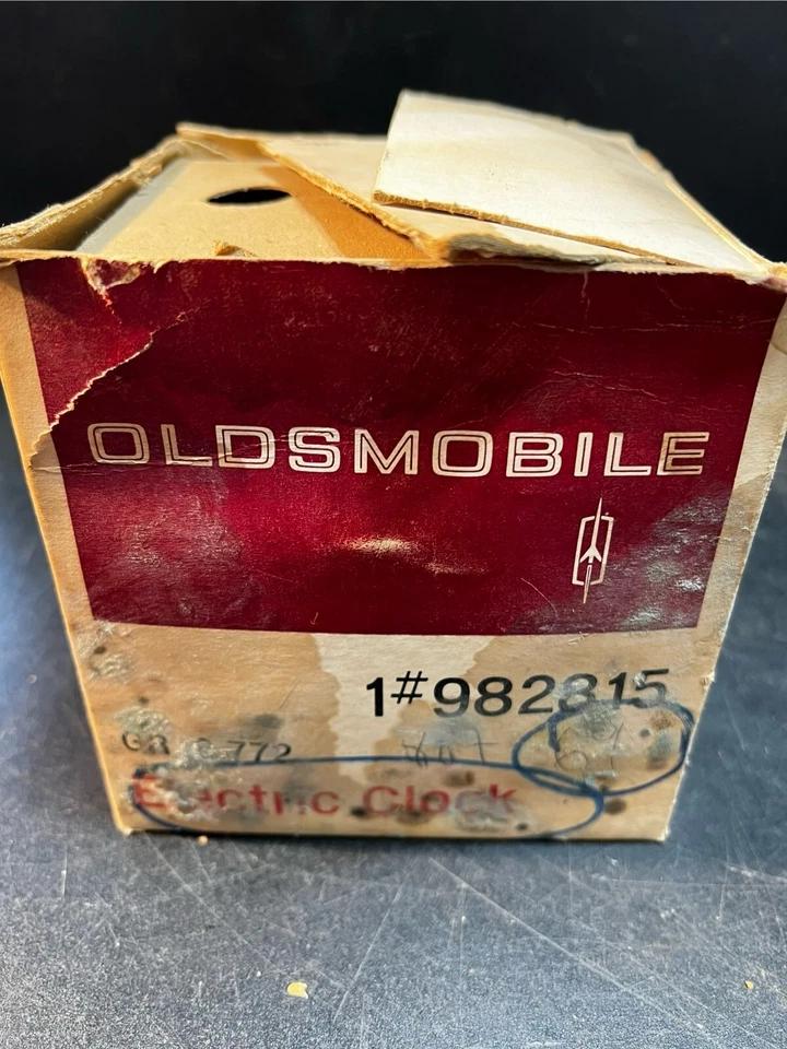 Reloj de tablero NOS 67 68 Oldsmobile Delta 88 98 982815 GM accesorio eléctrico (BONITO) Foto 2 de 4