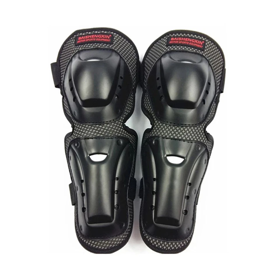 Juego de 4 almohadillas protectoras de rodilla y codo para motocross patinaje protector de rodilla Foto 2 de 4
