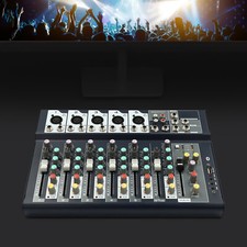 Mixer audio professionale 7 canali Bluetooth USB amplificatore audio console mixer console
