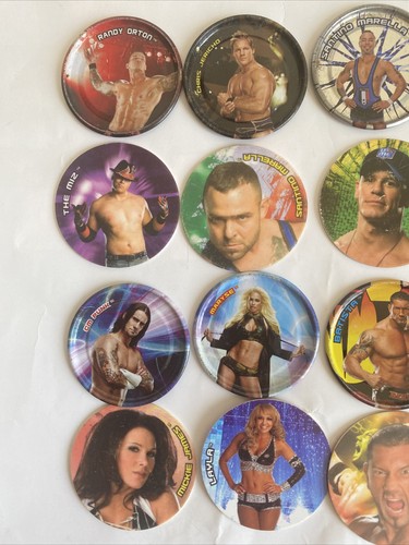 Lot of 20 Tazos Metal And Normal WWE Sabirtas Mexico - Picture 2 of 5