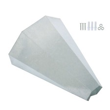 Steel Chicken Cone Galvanized Poultry Restraining Cone For Poultry up to 8 lb