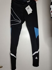 Image of Womens Reebok One Series Running Delta Tights EC2990 XS Black