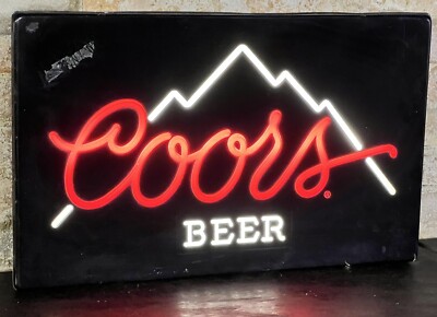 Coors・ネオンサイン Coors Light Neon Sign, approx. 44