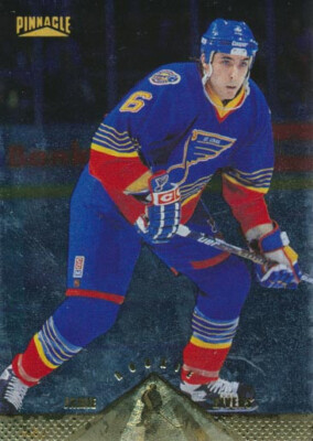 1996-97 Pinnacle FOIL #216 JAMIE RIVERS - St. Louis Blues