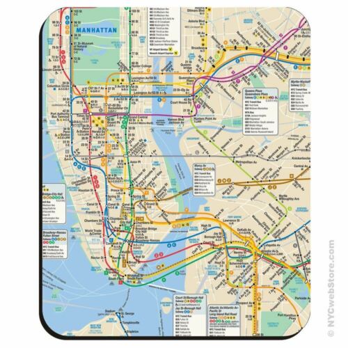 New York City Subway Mouse Pad - Picture 2 of 2