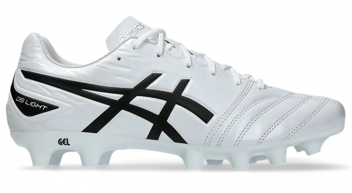 ASICS DS LIGHT CLUB Wide Football Soccer Shoes White/Black ASICS DS LIGHT CLUB Wide Football Soccer Shoes White/Black