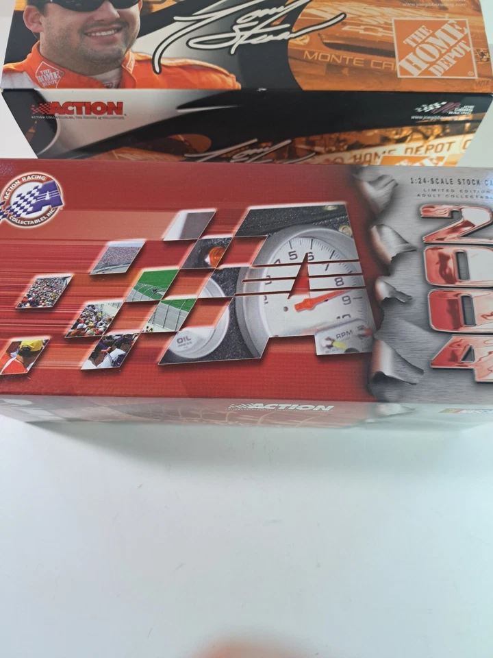 Tony Stewart #20 Home Depot 2004 Monte Carlo 1:24 Action Racing Nascar Foto 4 de 4