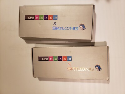 Skyloong GK61 Mechanical RGB keyboard Type C to USB Base only w/ Parts LOT of 2