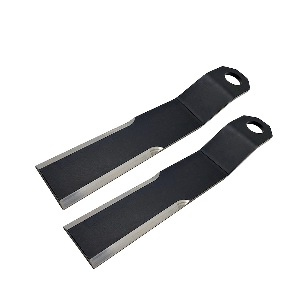 2X For Skidsteer Mower King Brush Hog AR400 Steel Blades Rotary Grass Cutter