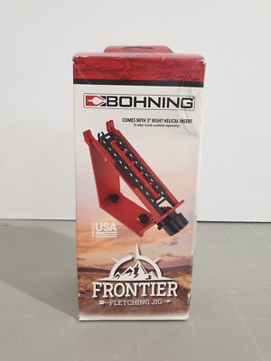 Bohning Forntier Befiederung Jig, Rot 1346KIT