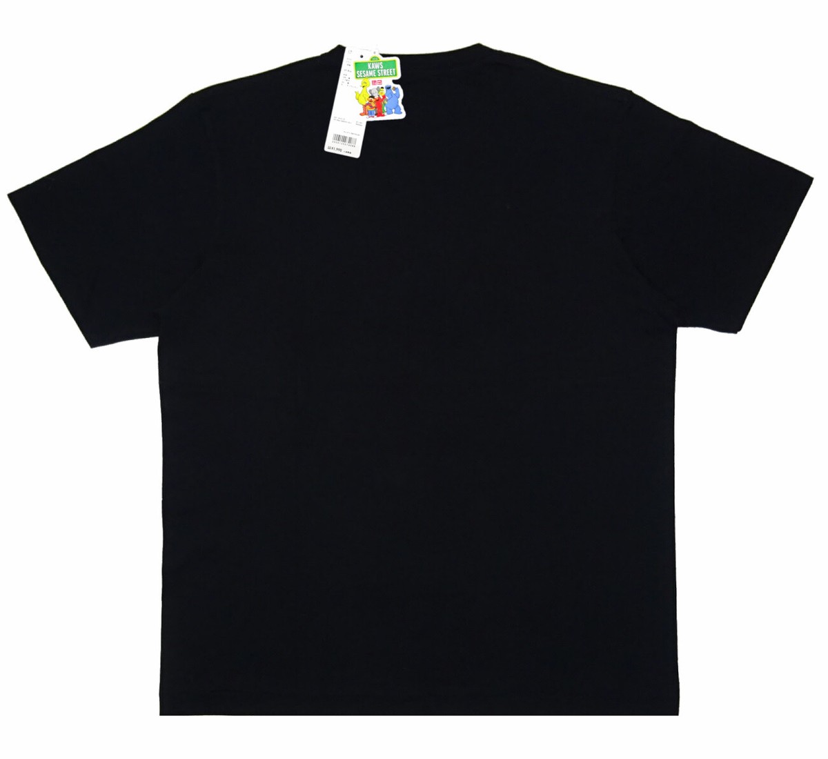 ユニクロ　kaws Uniqlo Kaws x Sesame Street Sweatshirt Black Size S NWT | eBay