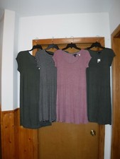 Short Sleeve Scoop Neck Soft Ribs Dresses Gap size XL,M,S,95% rayon 5% spandex