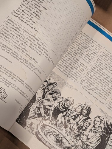 DMGR1 Campaign Sourcebook and Catacomb Guide 2112 TSR Dungeons & Dragons - Bild 3 von 4