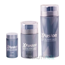 Xfusion Keratin Hair Fibers - Black / Dark Brown / Medium Brown  Light Brown
