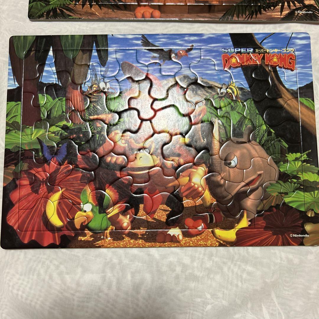 ドンキーコング ジグソーパズル 希少 レア 任天堂 ② Super Donkey Kong Jigsaw Puzzle 2 Pieces Nintendo Retro | eBay