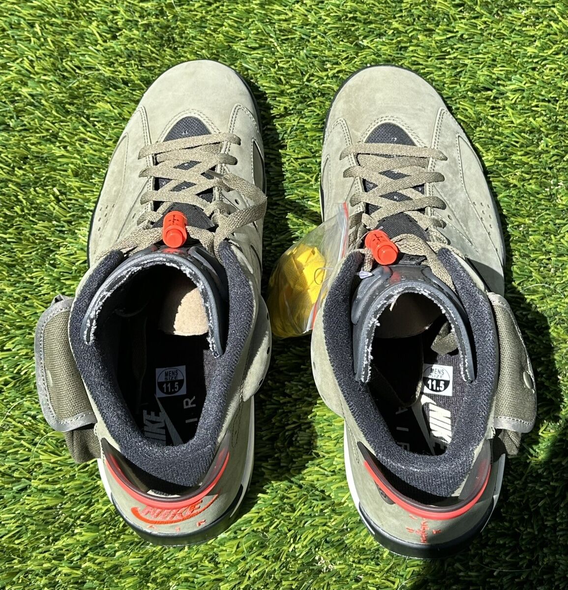 Travis Scott x Nike Air Jordan 6 - Olive Green sz 11.5 Travis Scott x Nike Air Jordan 6 - Olive Green sz 11.5