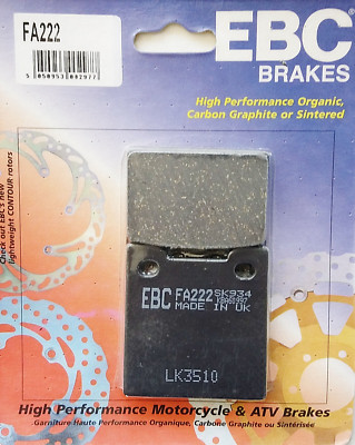 FA222 Für Suzuki -  EBC Bremsbeläge Bremsklotz brake pad hinten Standard