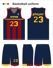 10 - Adult Basketball Uniforms Set Sublimation Home & away of Jerseys & Shorts