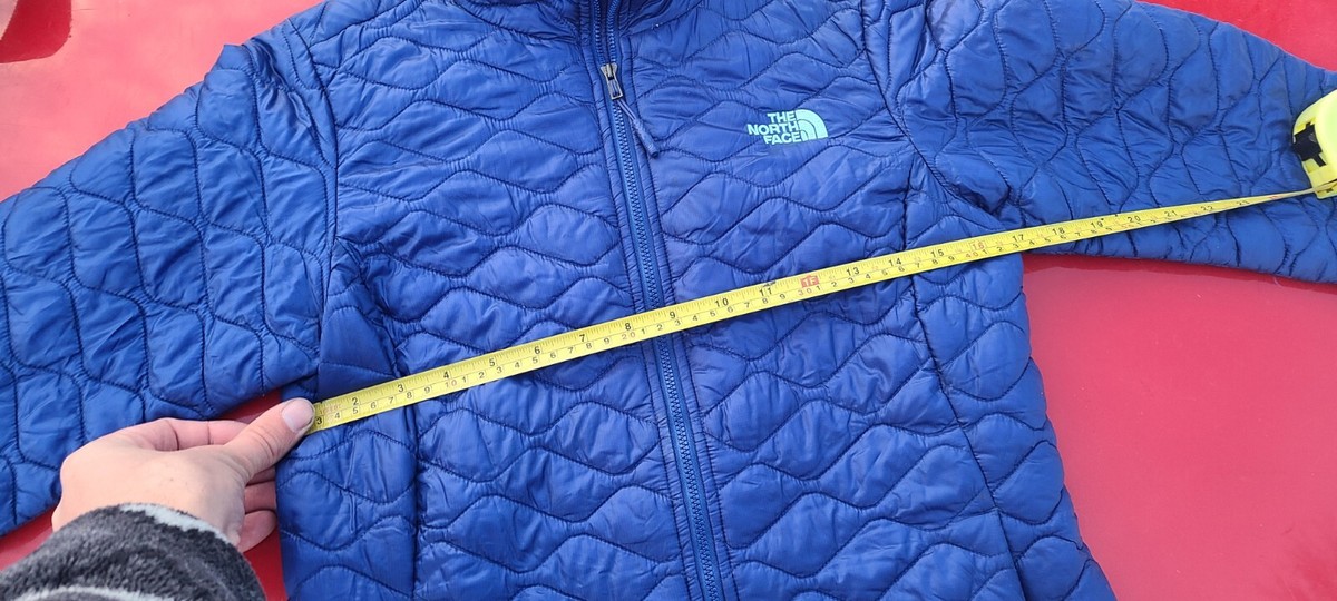The North Face Purple Blue Quilted Thermoball Shell Jacket