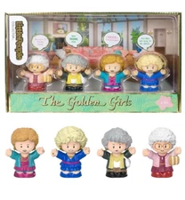 Fisher-Price Little People Collector The Golden Girls 4 pc Figurine Set