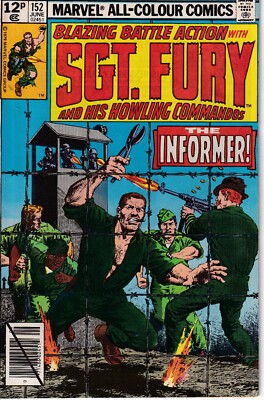 Sgt Fury & His Howling Commando #152 ''The Informer!'' - WUNDER BRONZEZEIT 