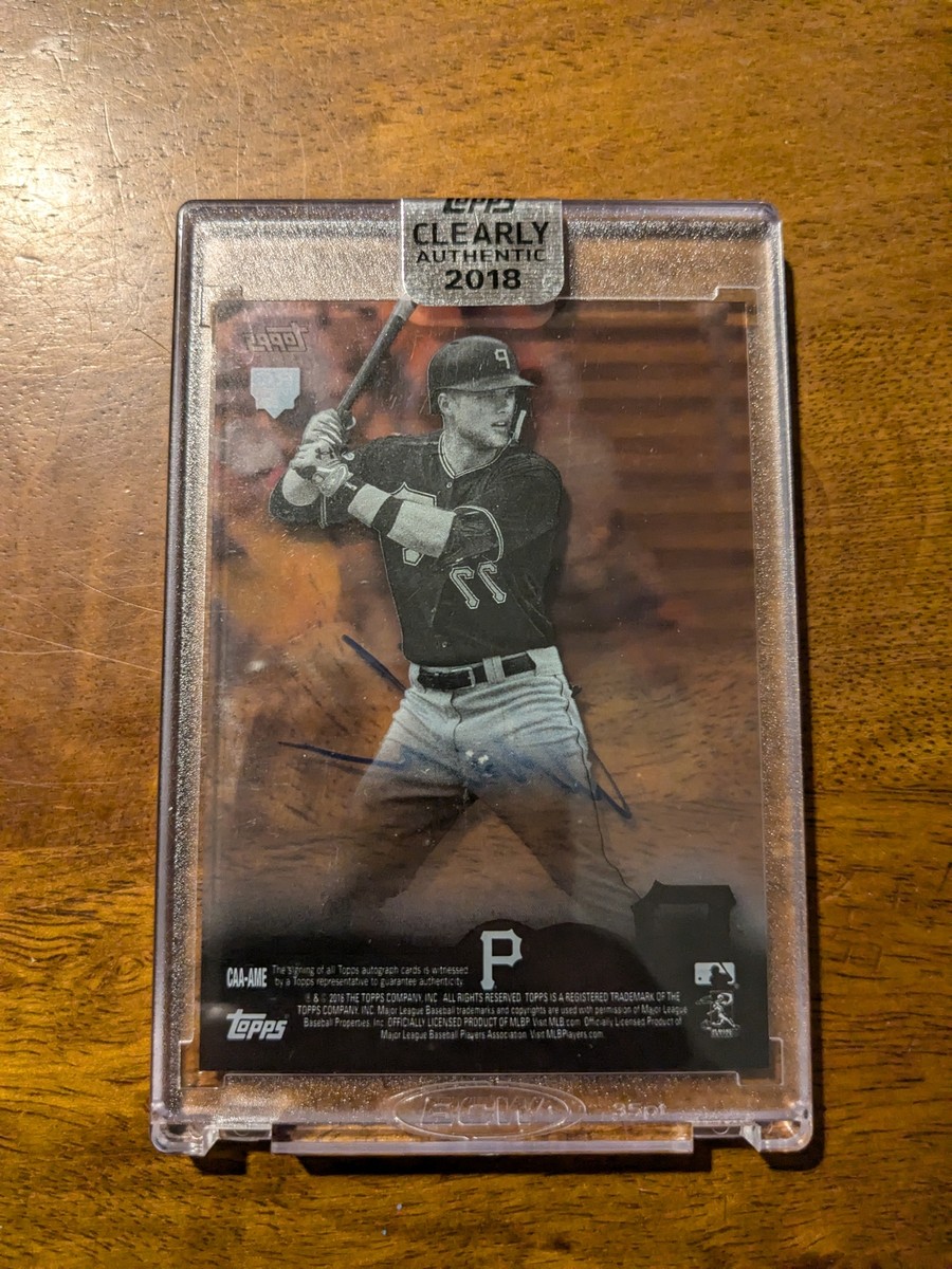 その他 2018 Topps Clearly Authentic 2018 Topps Clearly Authentic #CAA-AME Austin Meadows | eBay