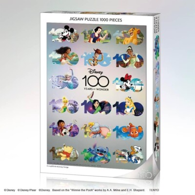 Disney 100: Anniversary Design 1000 Piece Jigsaw Puzzle Tenyo