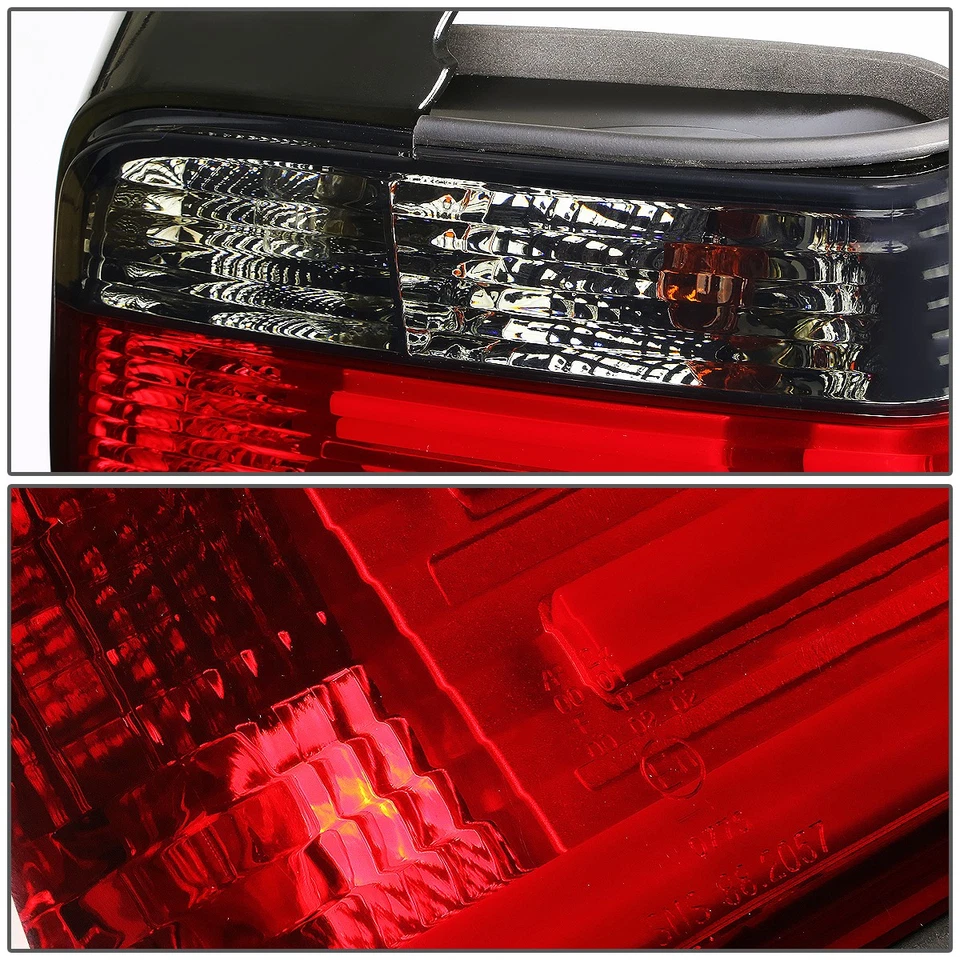 [СВЕТОДИОДНАЯ НЕОНОВАЯ ТРУБКА]ДЛЯ 92-99 BMW E36 СЕДАН КРАСНАЯ/КОПЧЕНАЯ ЛИНЗА ЗАДНИЙ ФОНАРЬ СТОП-СИГНАЛ - Изображение 4 из 4