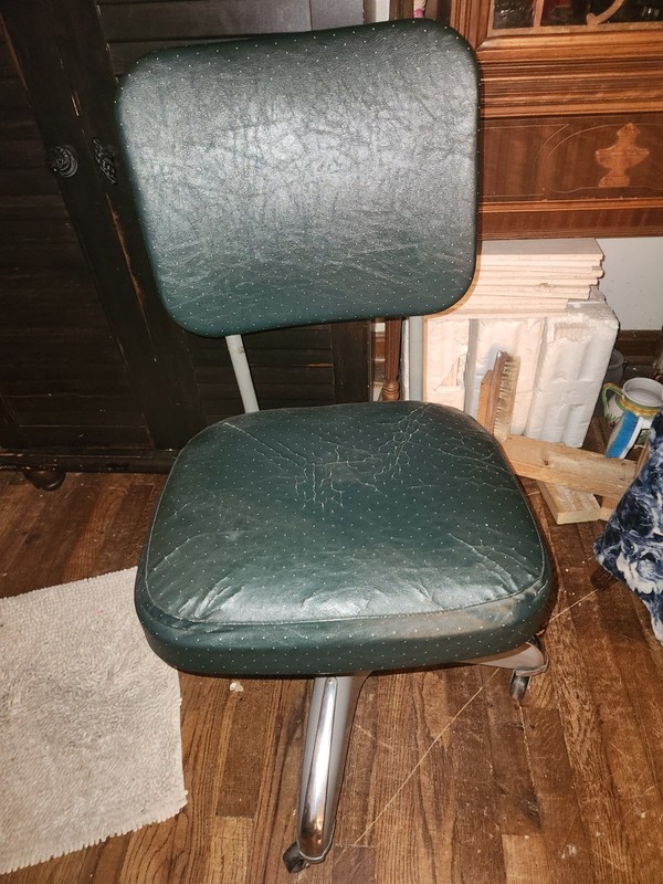 1953 Hamilton Cosco Industrial Tanker Mid Century Modern Office Chair Original
