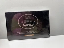 Isner Mile Beard Kit for Men, Grooming & Trimming Tool Complete Set with Shampoo