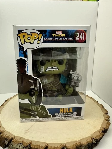 Funko Pop Marvel Hulk Thor Ragnarok #241 Bobblehead Vinyl Figure