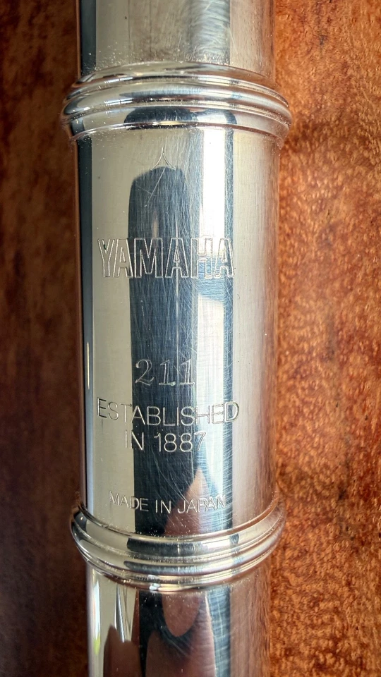 Yamaha Querflöte YFL-211 Schülermodell neusilber mit original Hartschalenkoffer - Bild 3 von 4