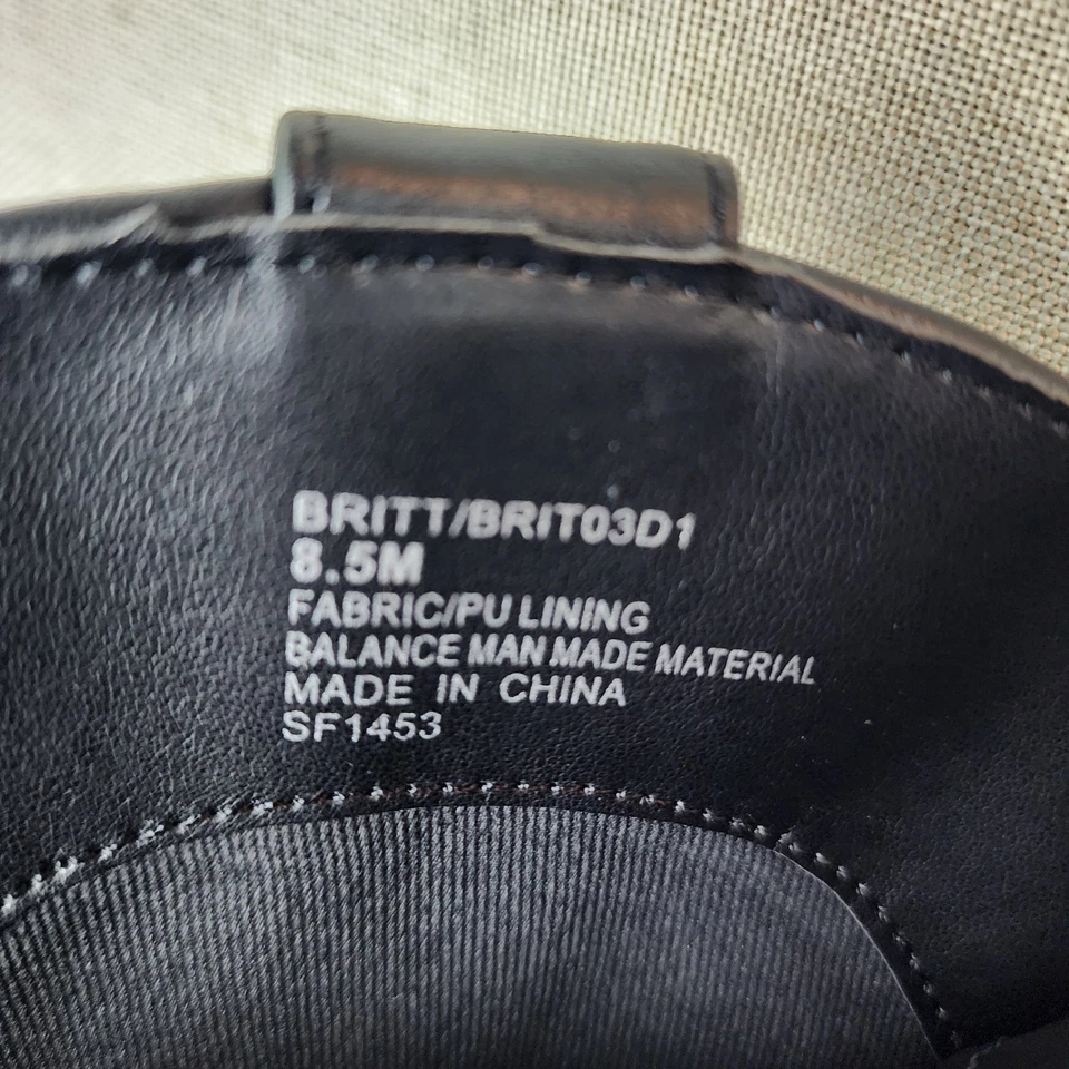 Steven Steve Madden Britt Black Knee‑High Kitten Heel Boots 8.5 Western Witchy - Image 4 of 4