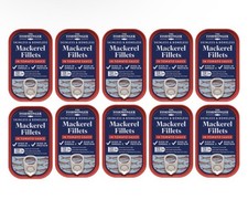 Pack of 10 The Fishmonger Mackerel Fillets In Tomato Sauce 125g