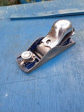 Vintage Record No: 018 Knuckle Cap Adjustable Throat Block Plane woodwork tool 