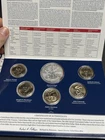 2015 U.S. Mint ANNUAL UNCIRCULATED DOLLAR COIN SET w/ American Silver Eagle $1