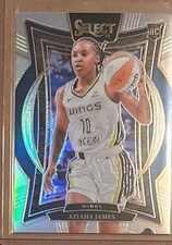 2025 Panini Select WNBA - Concourse Aziaha James #76 Silver Prizm (RC)