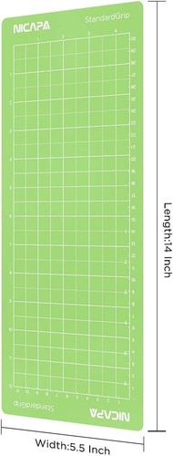 NICAPA Ersatz-Lightgrip-Standardgrip-Schneidematte für Cricut Joy (4,5 x 6,5 - Bild 6 von 8