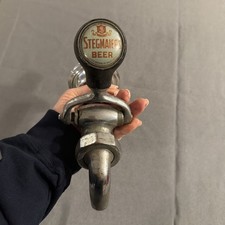 Stegmaiers Beer Tap Bishop & Babcock, Cleveland, OH Vintage Antique Tap Chrome