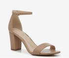 Kelly & Katie Hailee Sandal Nude Block Heel Shoe Size 9 — photo 1
