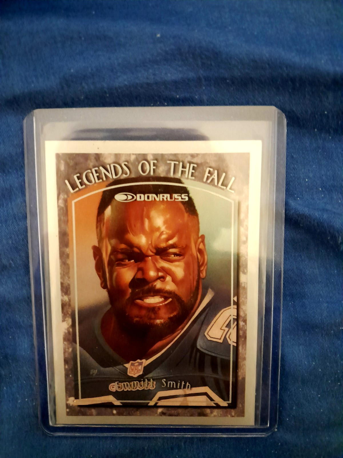 1997 Donruss LEGENDS OF THE FALL LIMITED # 5 EMMITT SMITH COWBOYS #0790/10000