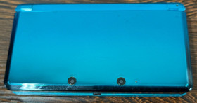 Original Nintendo 3DS Handheld System Aqua Blua (Great Used Condition) Japanese