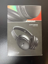 Bose QuietComfort Wireles Noise Cancelling Headphones Black Bluetooth NEW Sealed