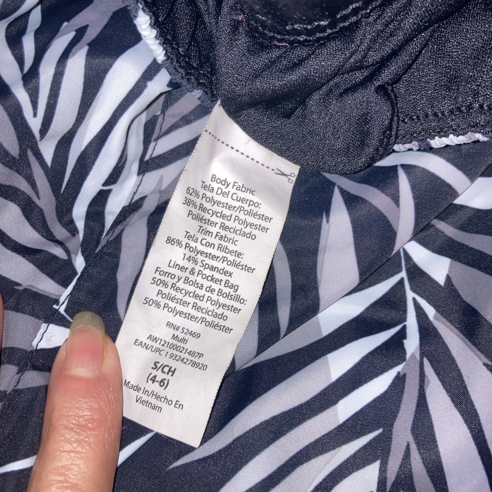 Athletic Works 2 Pair Patterned Running Shorts Li… - image 10