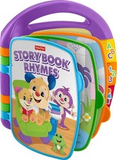 Fisher-Price Baby Learning Toy Laugh  Learn Storybook Rhymes Musical Book