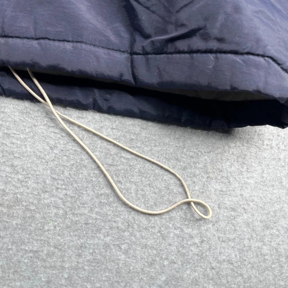 Jaqueta puff vintage Miami Dolphins Reebok XL zíper completo encaixe com capuz destacável - Imagem 3 de 4