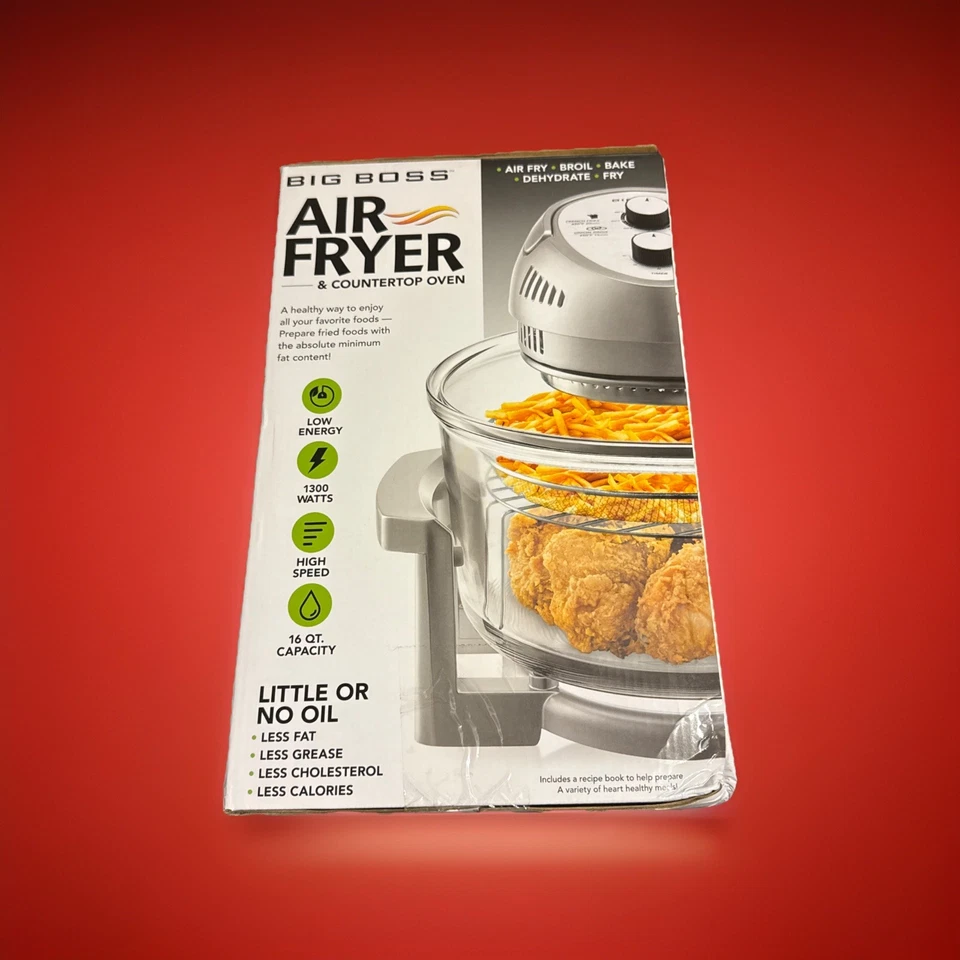 Freidora de aire y horno de convección Big Boss 8605 16qt 1300W - negro Foto 4 de 4