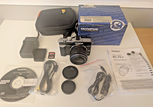 Appareil Photo Olympus E-PL1 Avec Objectif 14-42mm EZ Et Viseur VF-2 - Occasion