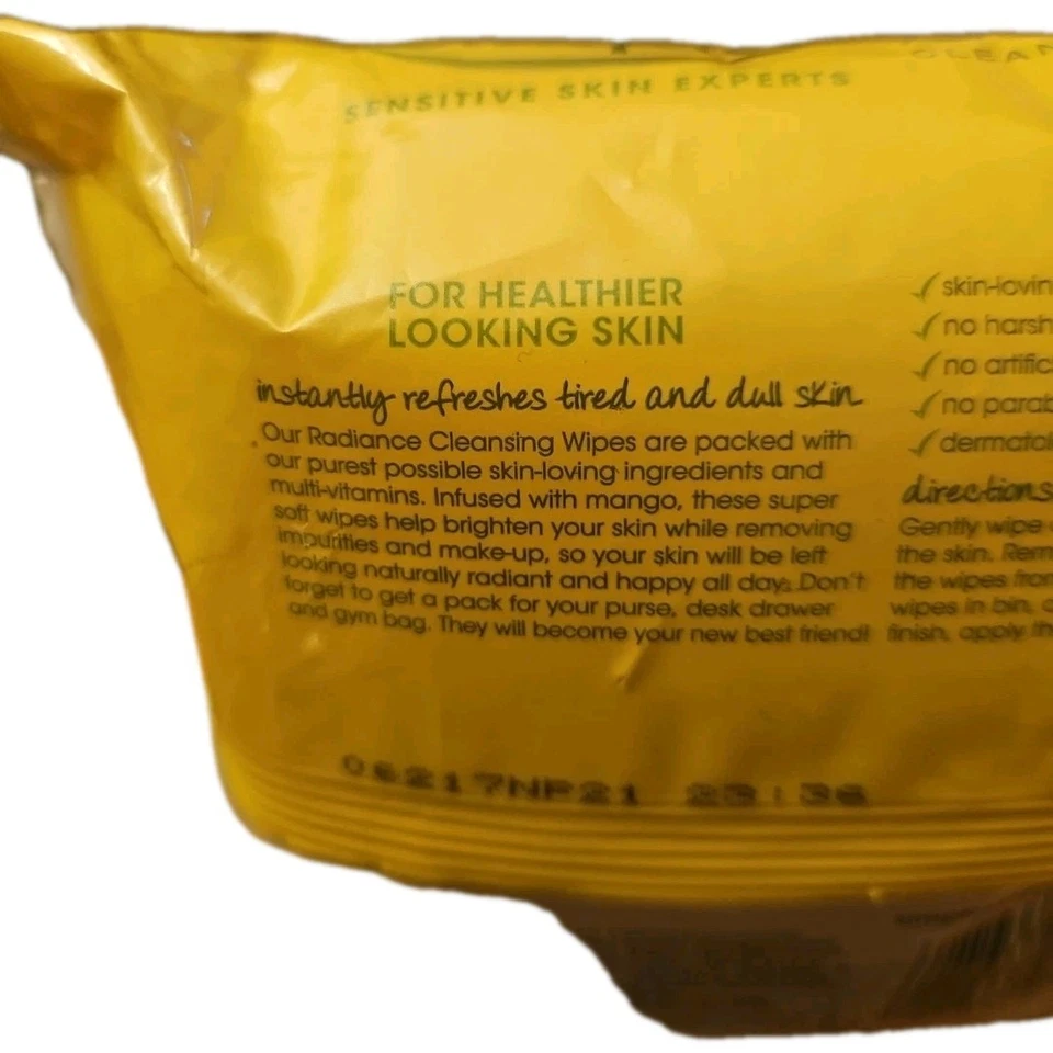 Toallitas limpiadoras Simple Sensitive Skin Experts Radiance Foto 4 de 4