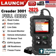 LAUNCH X431 CR3001 Car OBD2 Scanner Auto Code Reader Check Engine Fault Tool